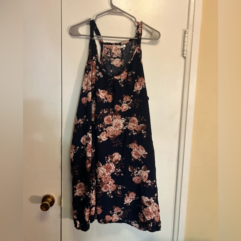 Maurices Sleeveless Halter Floral Dress Size 4X